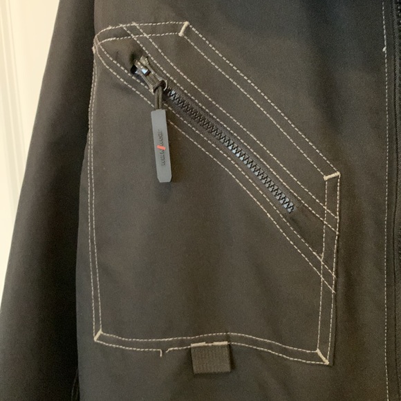 Helly Hansen work/wear Bergholm Fleece lined Jacket Black size M/M - Picture 6 of 11